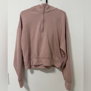 Rose sweatshirt with hoodie